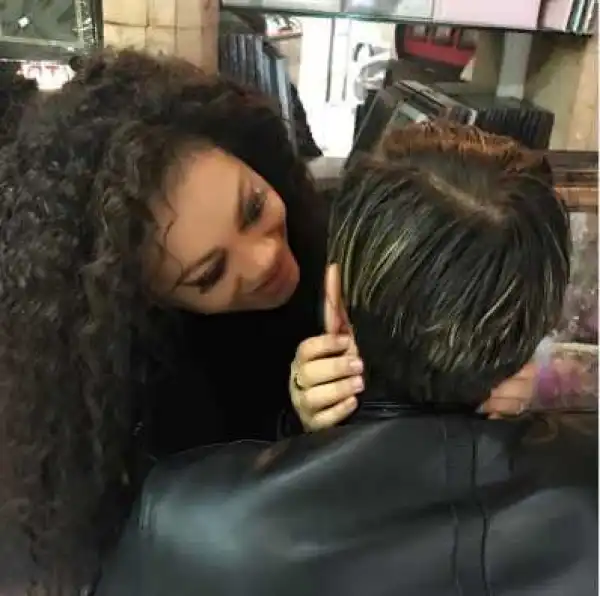 Actress Nadia Buari Partially Shows Off The Father Of Her Twin Girls As She Celebrates Love